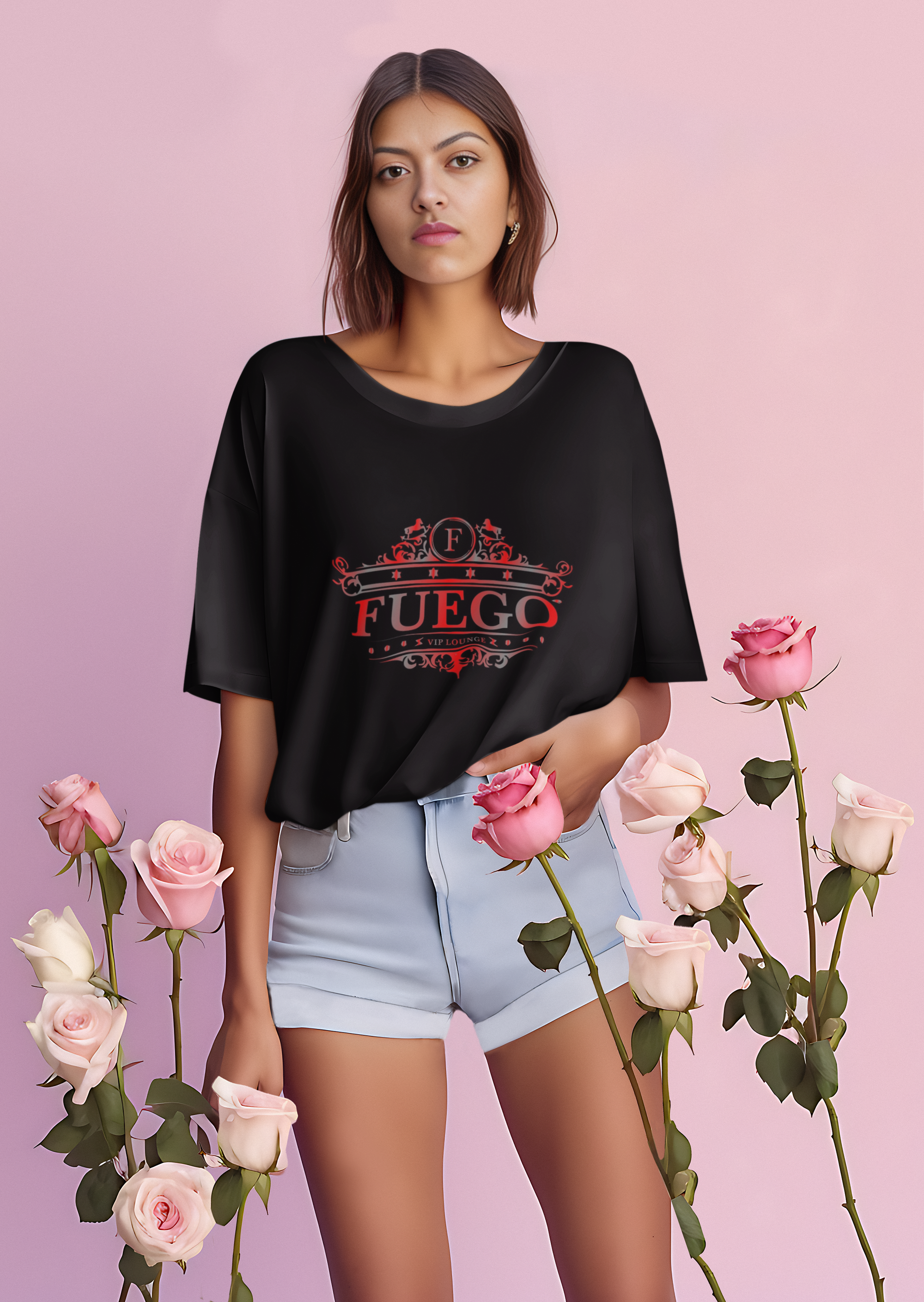 wearing-a-t-shirt-while-posing-with-roses-m33345.png